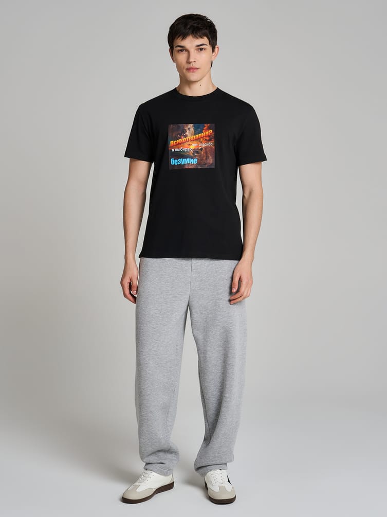 Футболка со смешным принтом