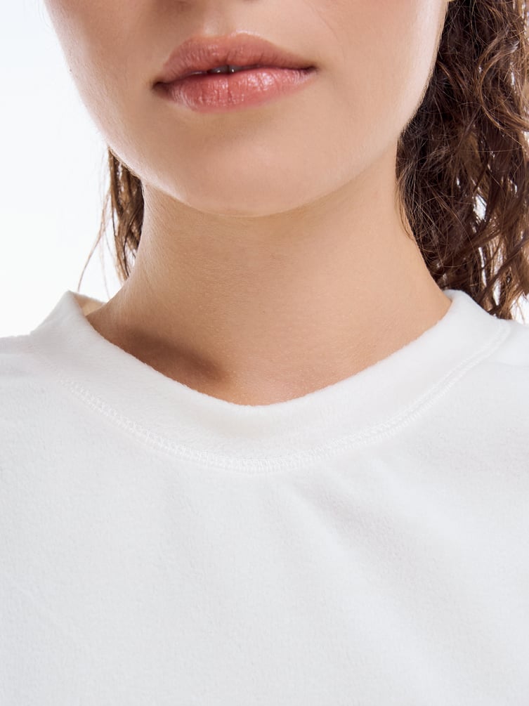 Плюшевая пижама с медведем и брюками