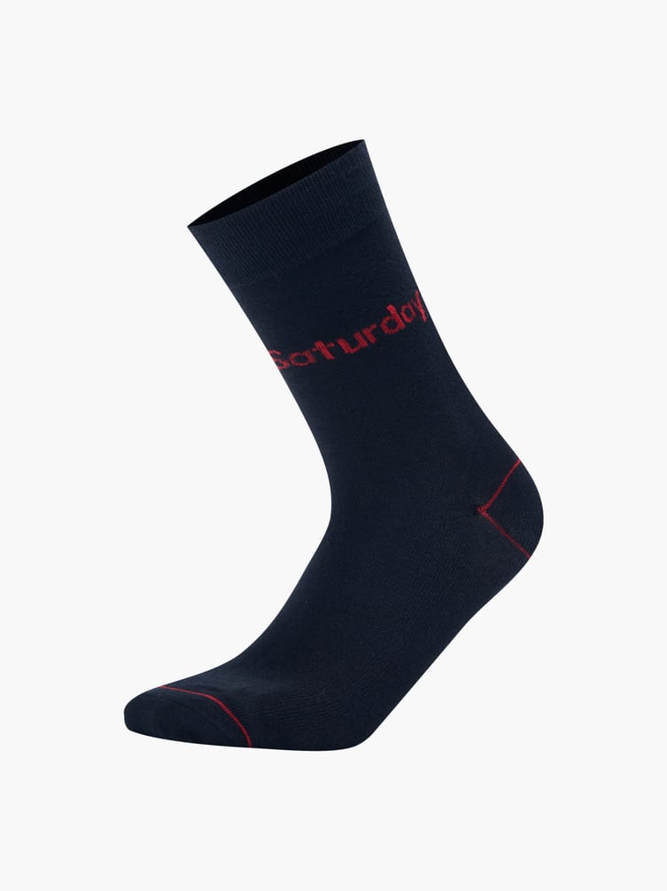 Носки - 3 пары с надписями выходных дней