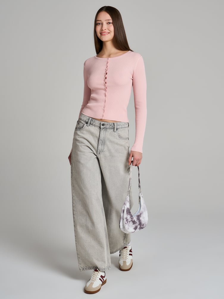 Кардиган приталенный из вискозы