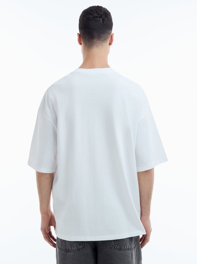 Футболка оверсайз с принтом Москва