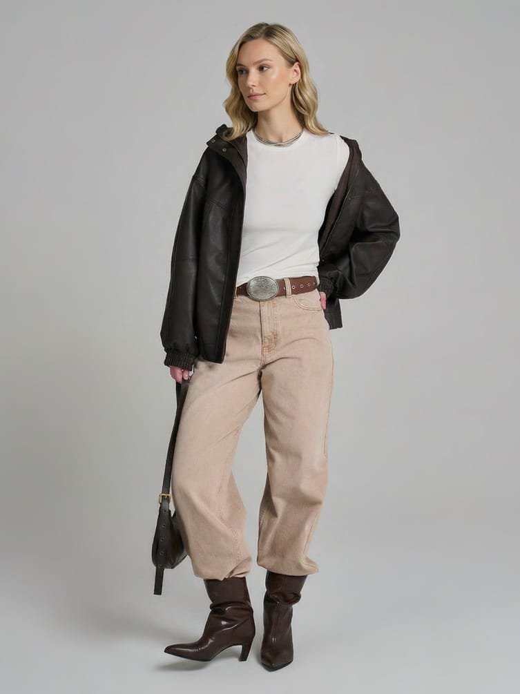 Футболка приталенная из вискозы