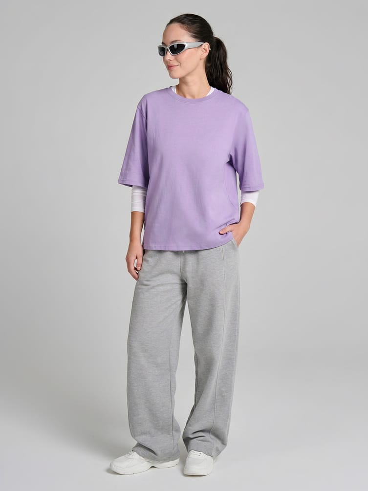 Футболка оверсайз из хлопка