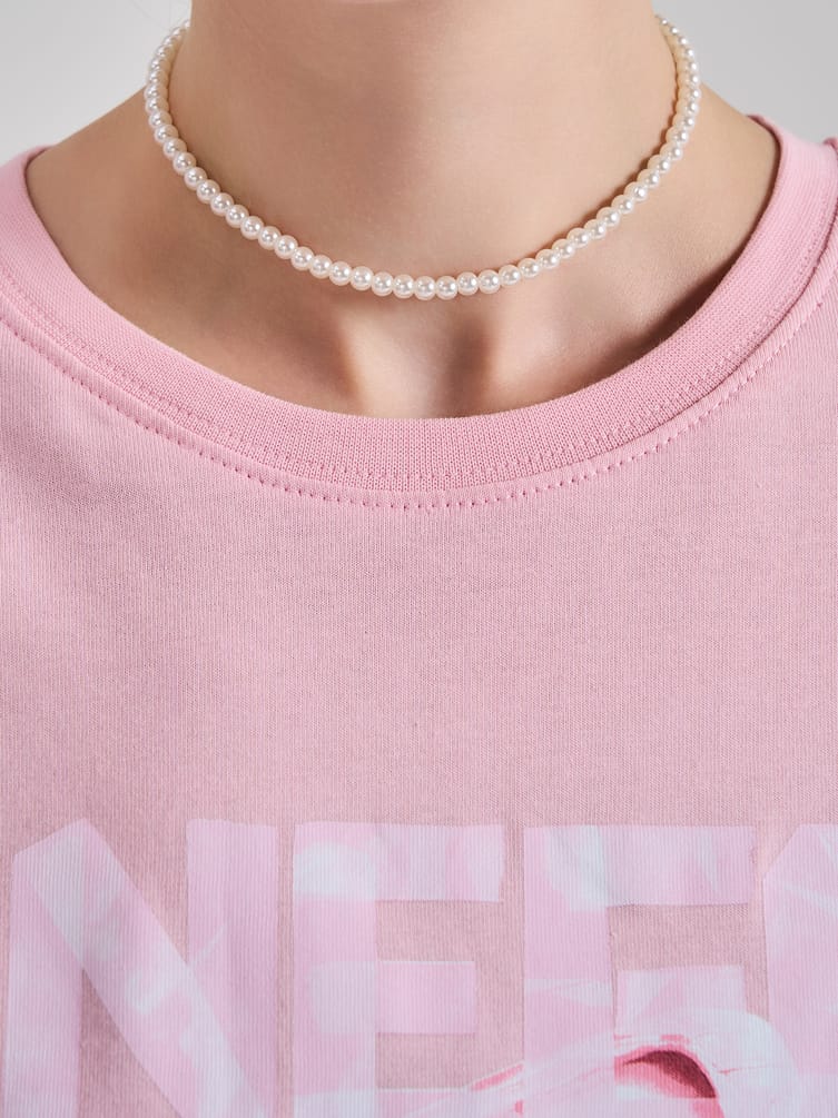 Футболка оверсайз с надписью