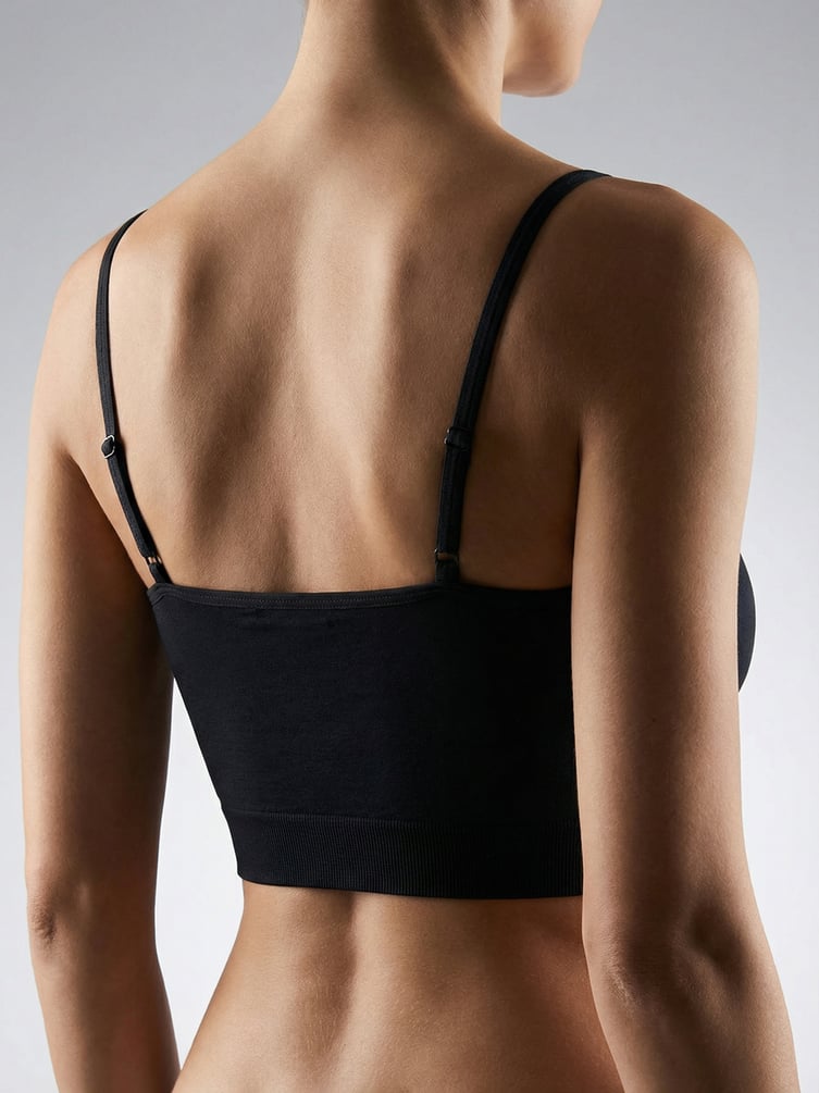 Бюстгальтер топ бесшовный