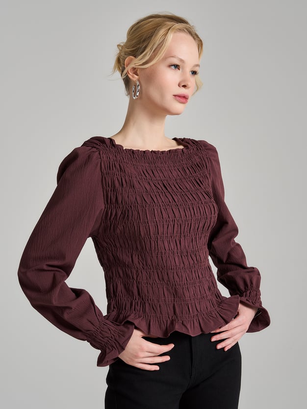 Блузка винтажная нарядная