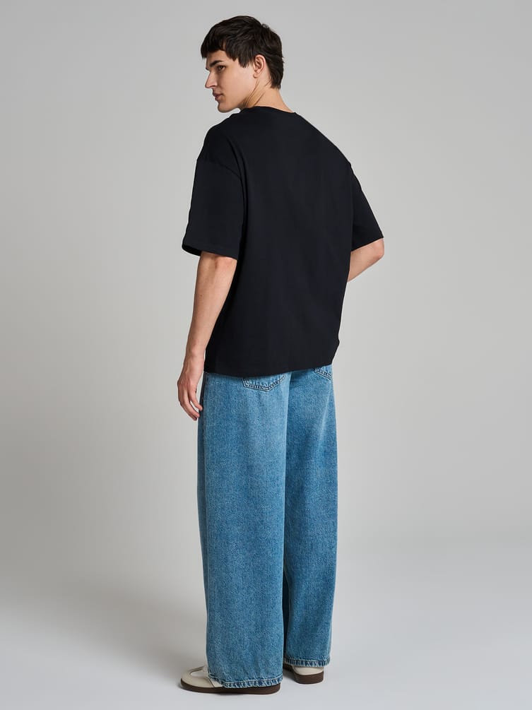 Футболка оверсайз с принтом Мосфильм