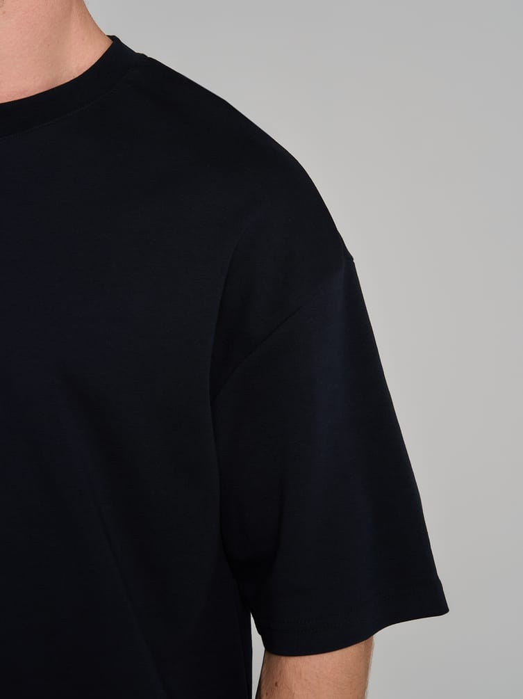 Футболка хлопковая свободного кроя