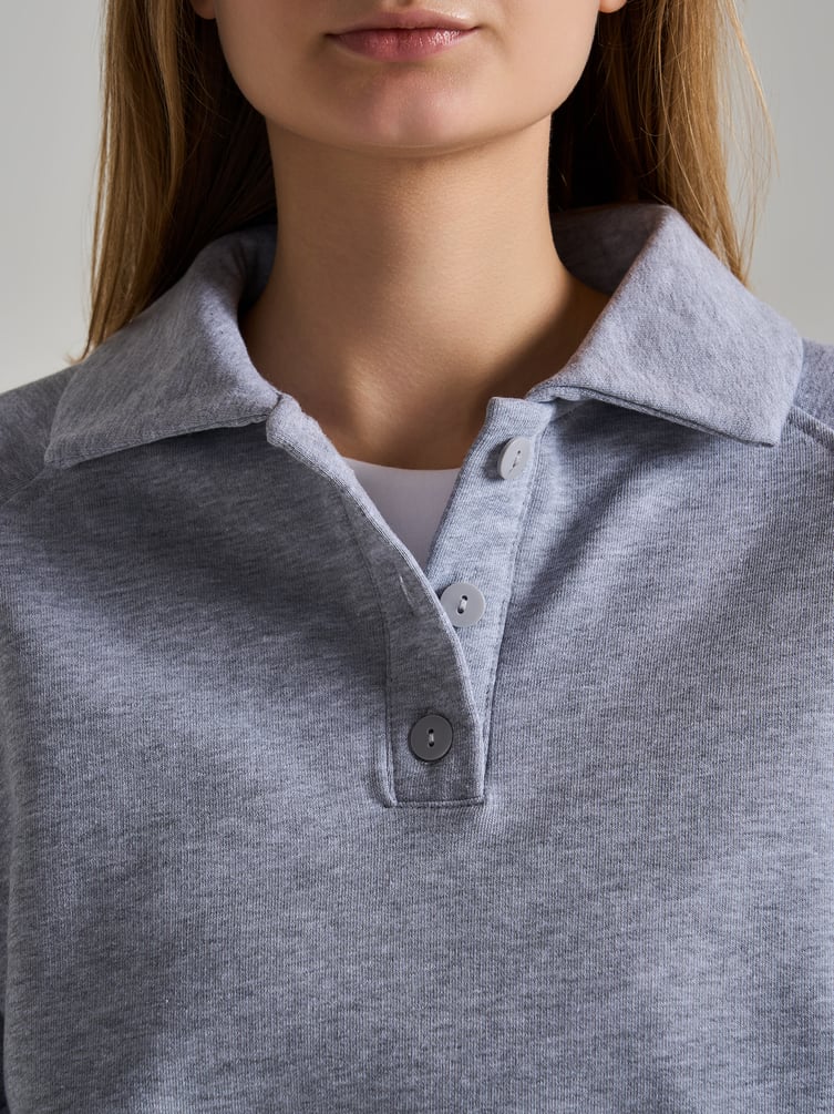 Свитшот-поло деловой