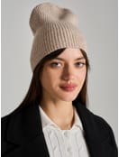 Трикотажная демисезонная шапка