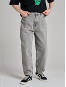 Джинсы багги широкие