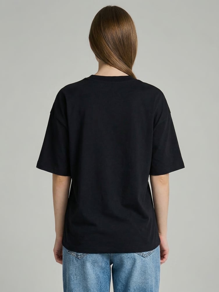 Футболка оверсайз с принтом Russian Vibes