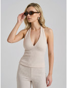 Топ вечерний с открытой спиной