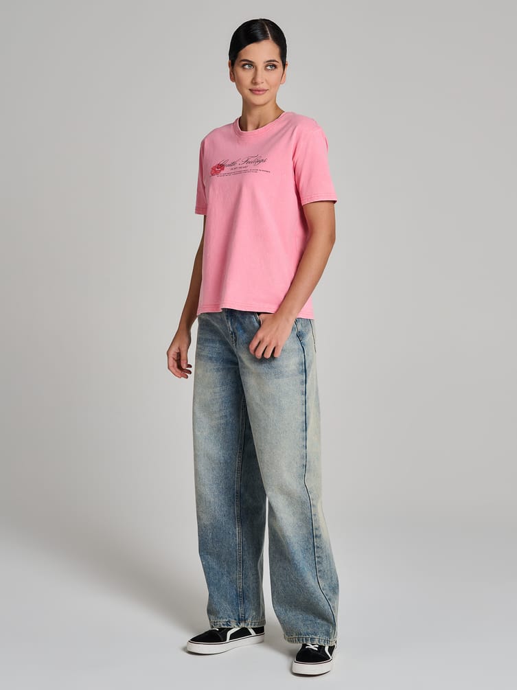 Футболка варенка с принтом