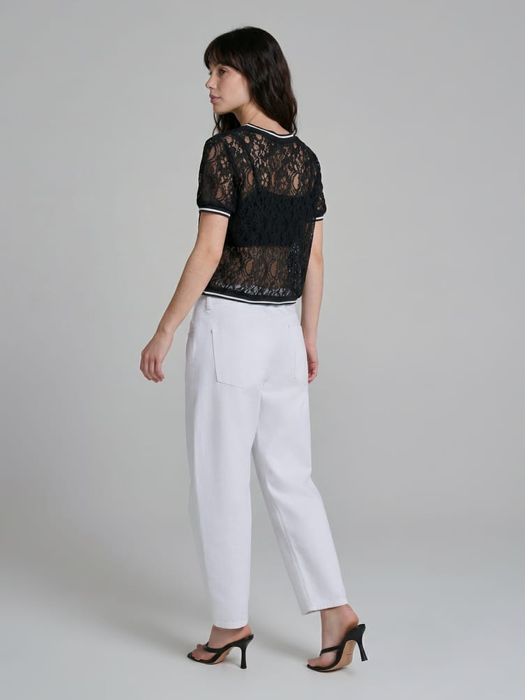 Джинсы Balloon укороченные