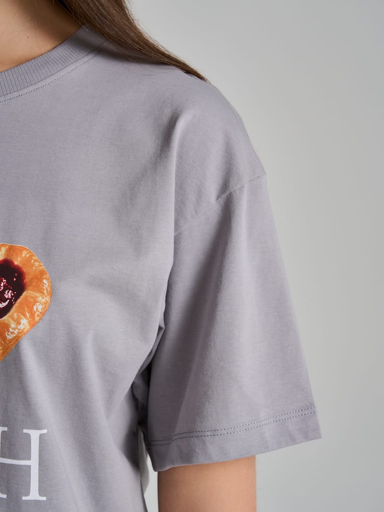 Пижама с принтом и брюками