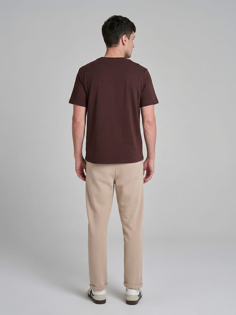 Брюки зауженные на резинке