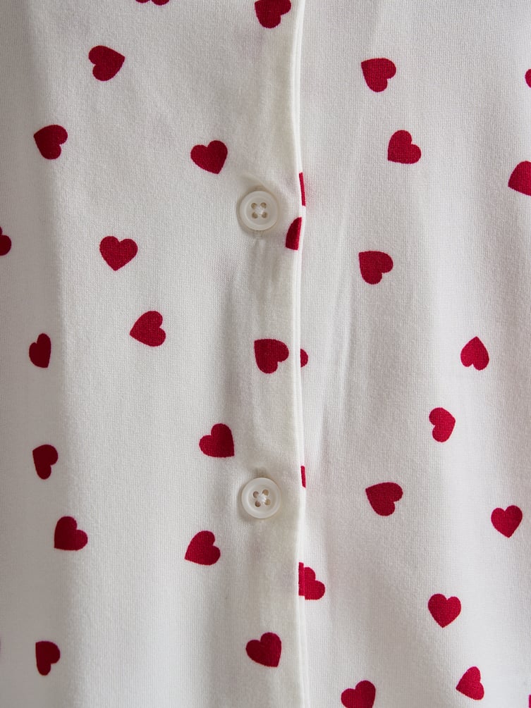 Пижама с рубашкой и шортами