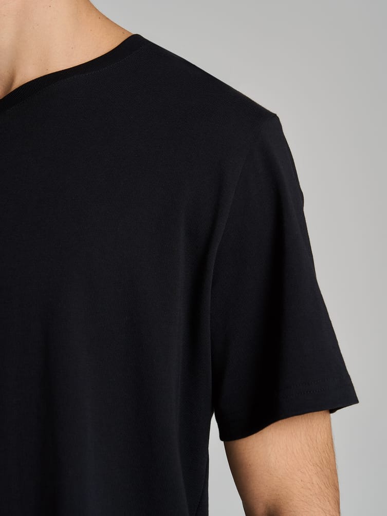 Футболка из хлопка с коротким рукавом