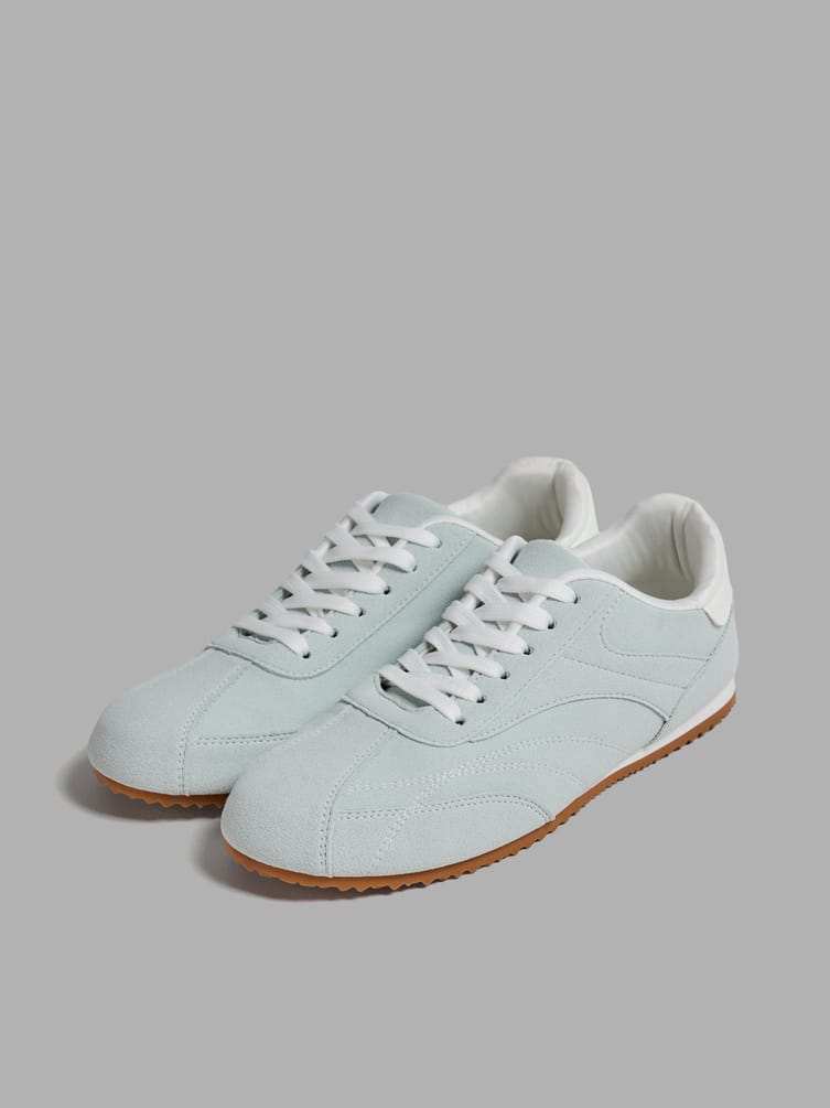 Кроссовки замшевые повседневные