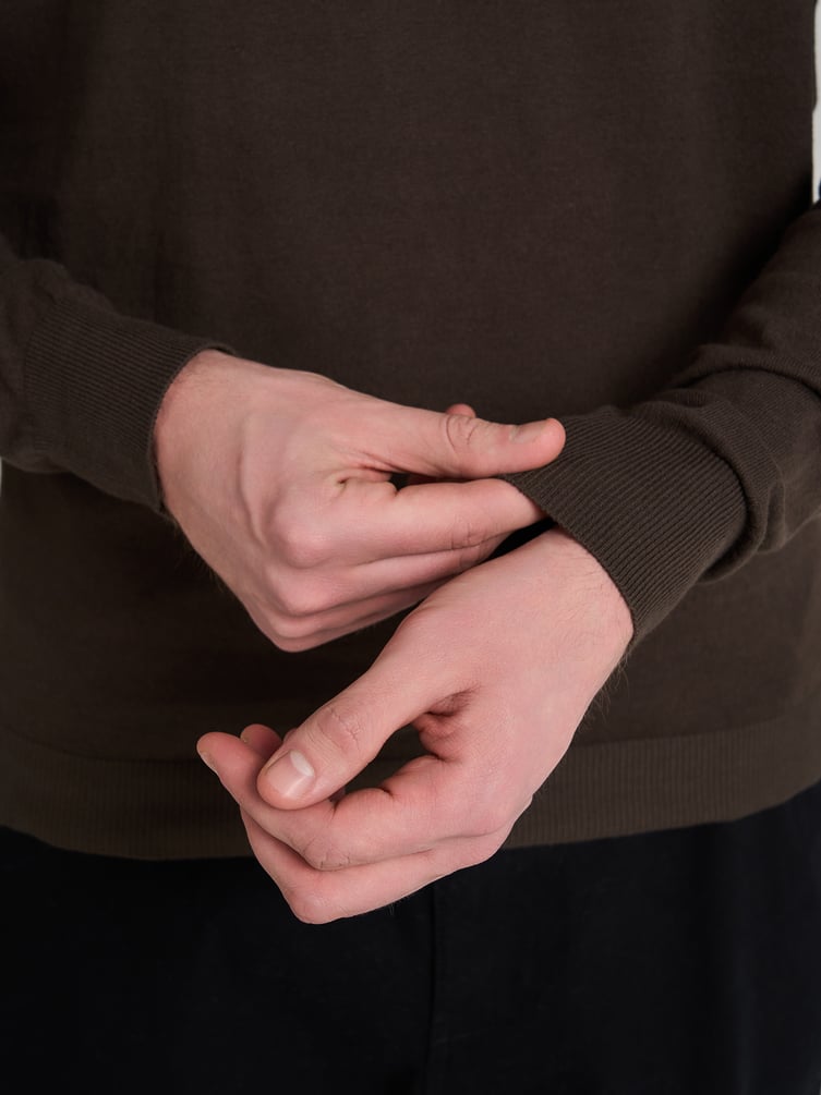 Джемпер поло хлопковый