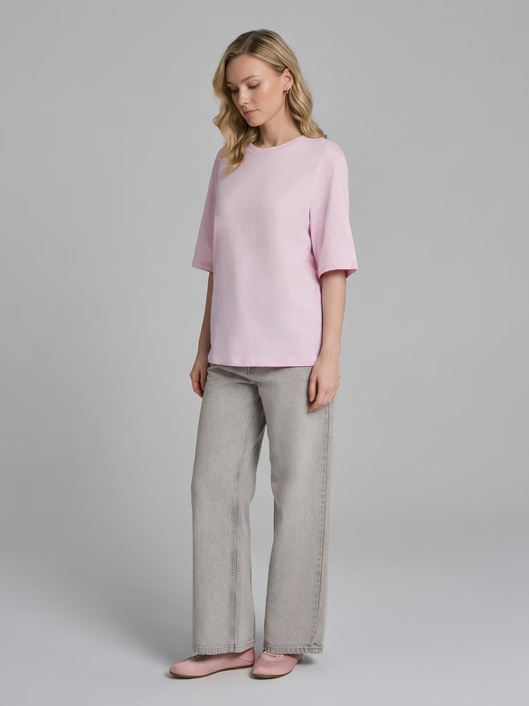 Футболка оверсайз из хлопка