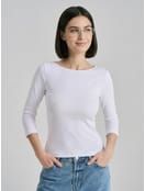 Лонгслив приталенный