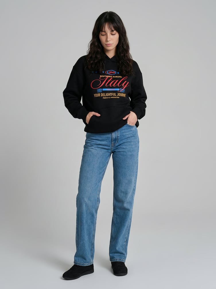 Худи с надписью Italy