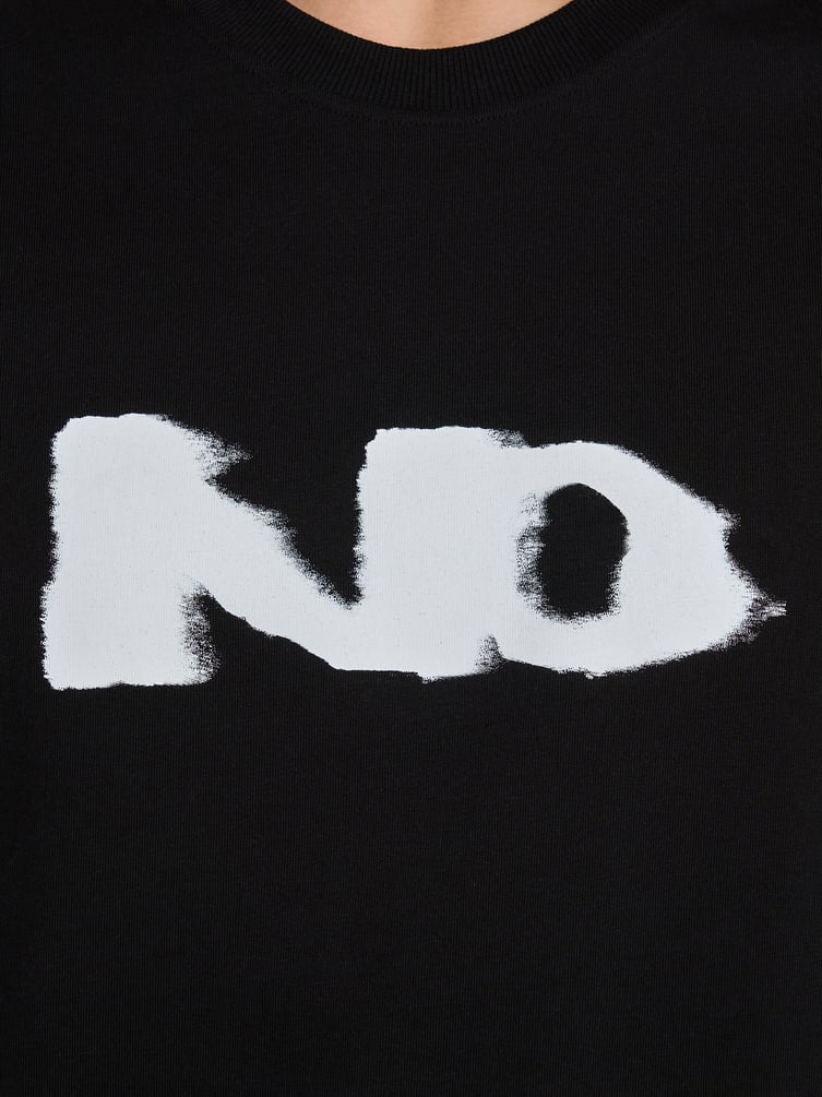 Футболка оверсайз из хлопка с надписью