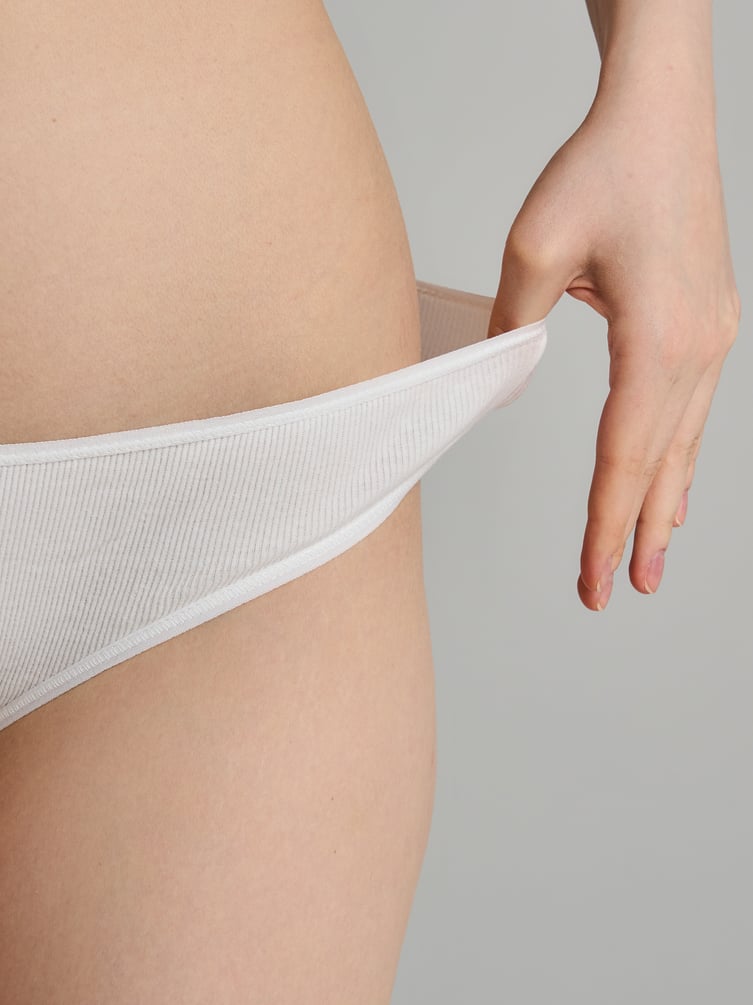 Трусы-слипы - 7 шт. в рубчик