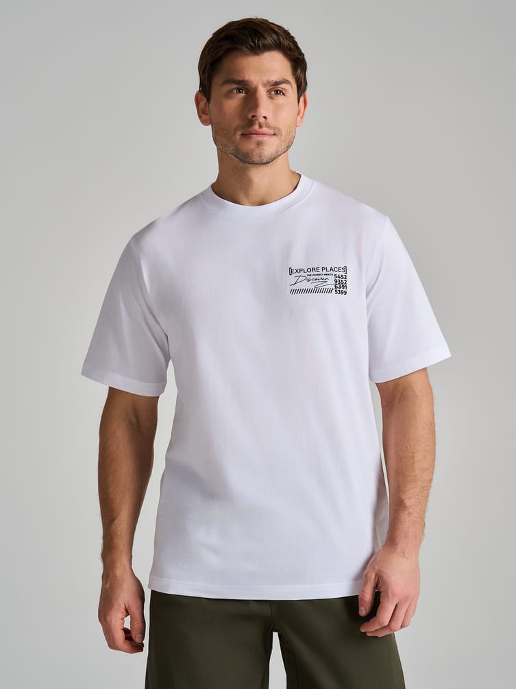 Футболка с японским принтом на спине