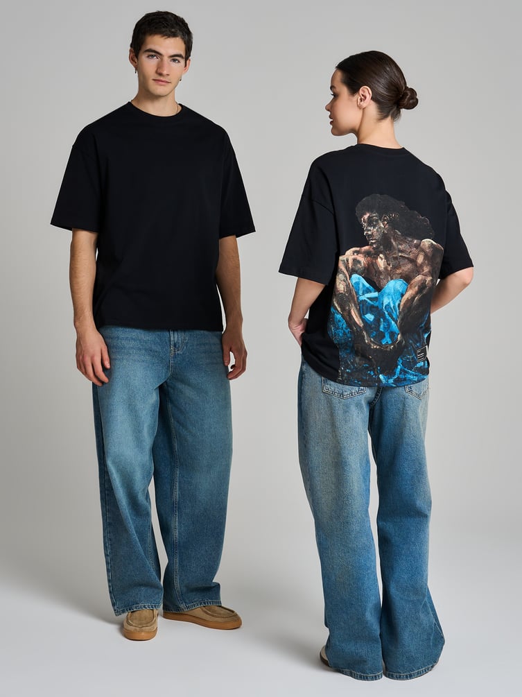 Футболка с принтом картин Третьяковской галереи