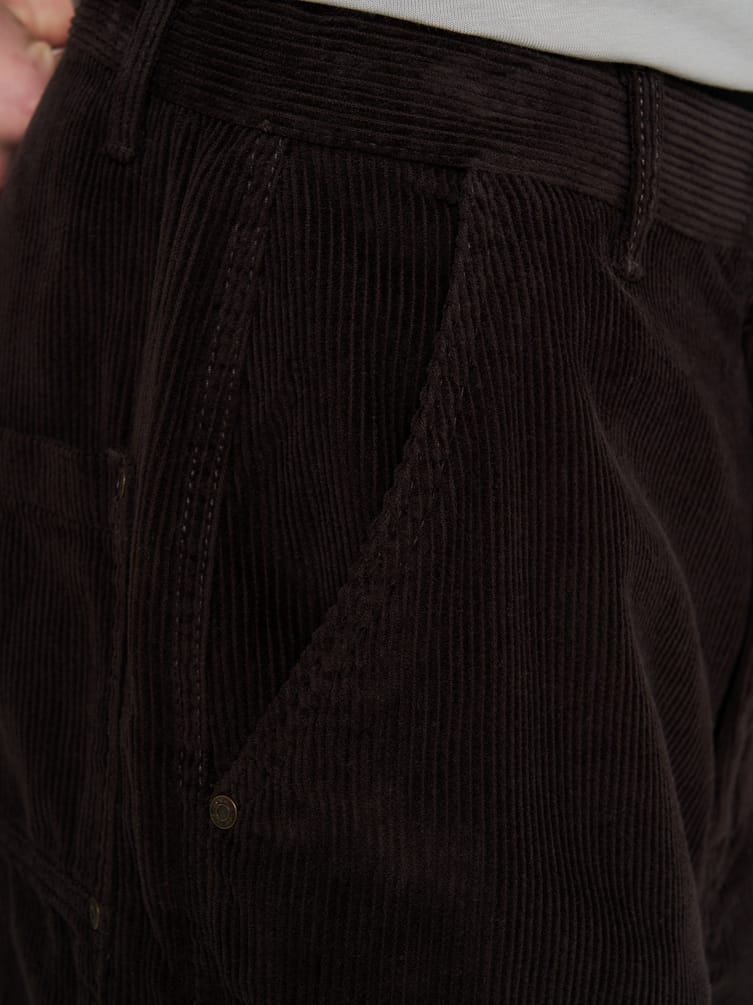 Брюки вельветовые прямые