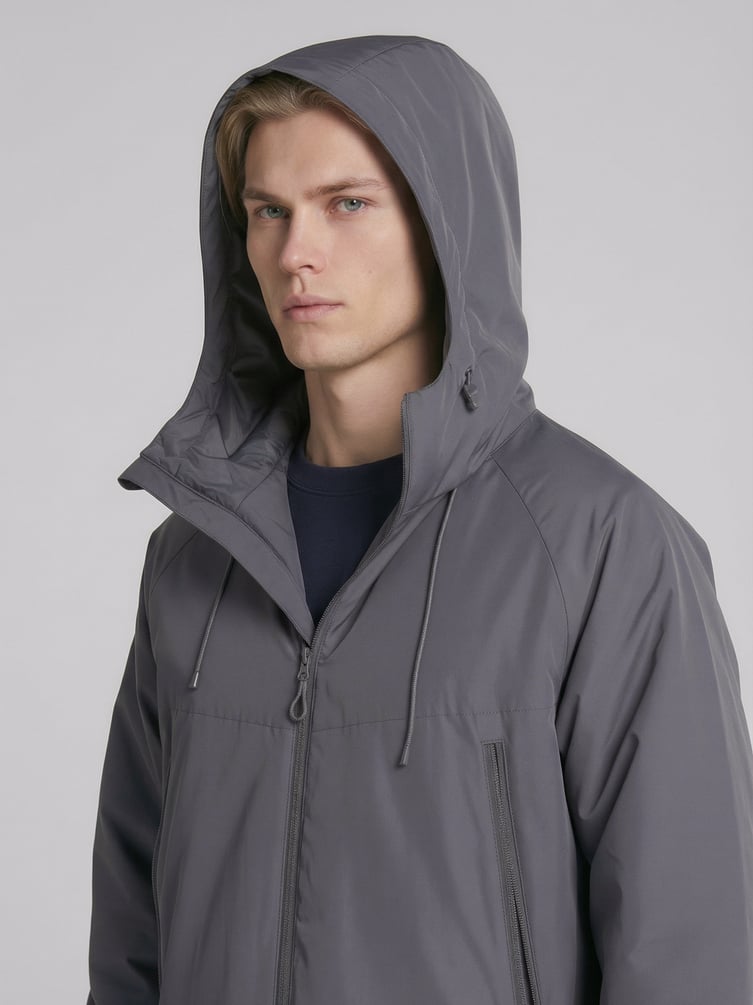 Куртка демисезонная с капюшоном