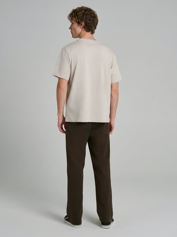 Брюки прямые повседневные без начеса