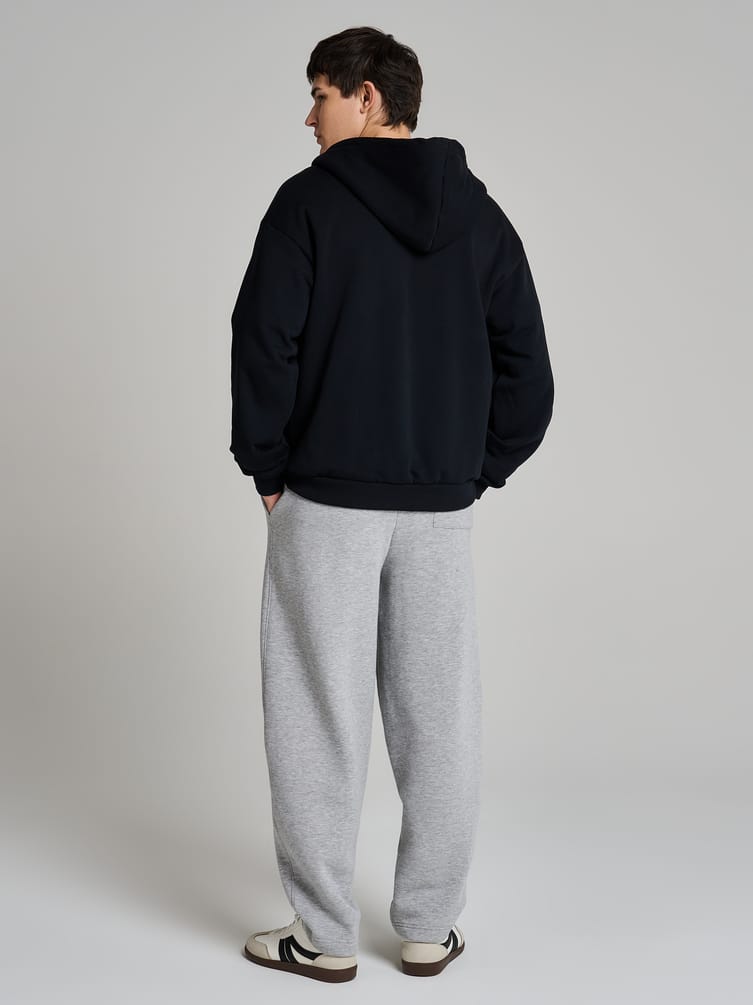 Утепленное zip-hoodie толстовка с начёсом