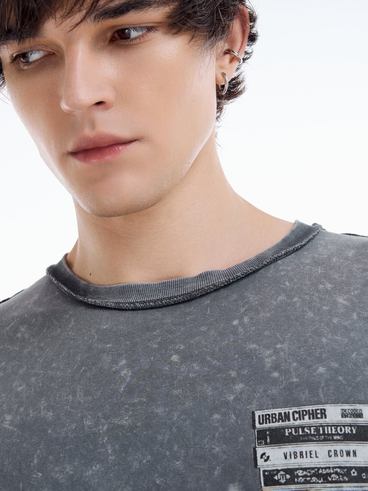 Футболка варенка с принтом