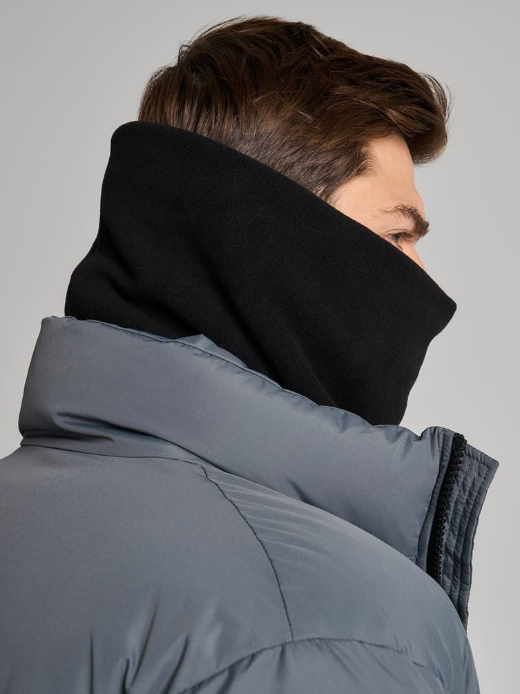 Флисовый шарф снуд