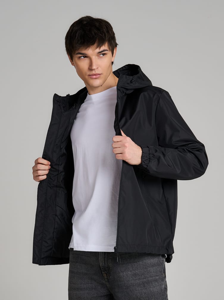 Ветровка весенняя с капюшоном