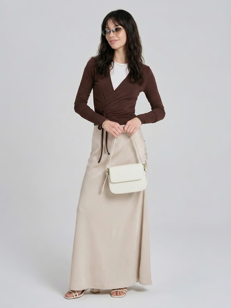 Лонгслив укороченный н азапах