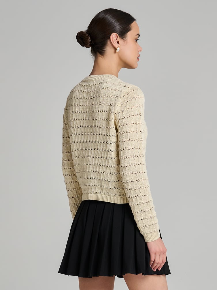 Кардиган вязаный на пуговицах