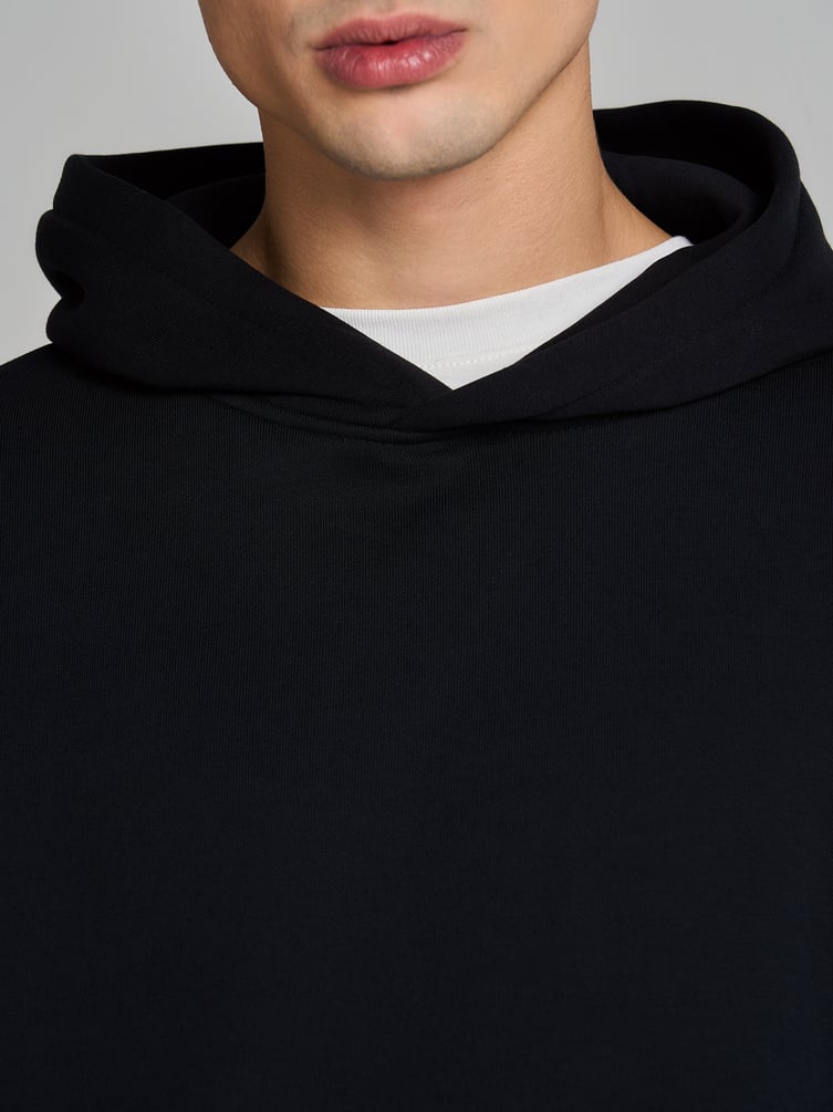 Утепленное худи с начесом