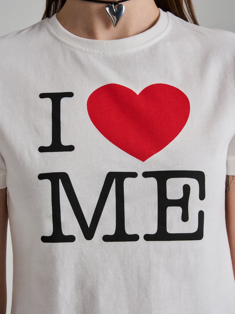 Футболка из хлопка с надписью