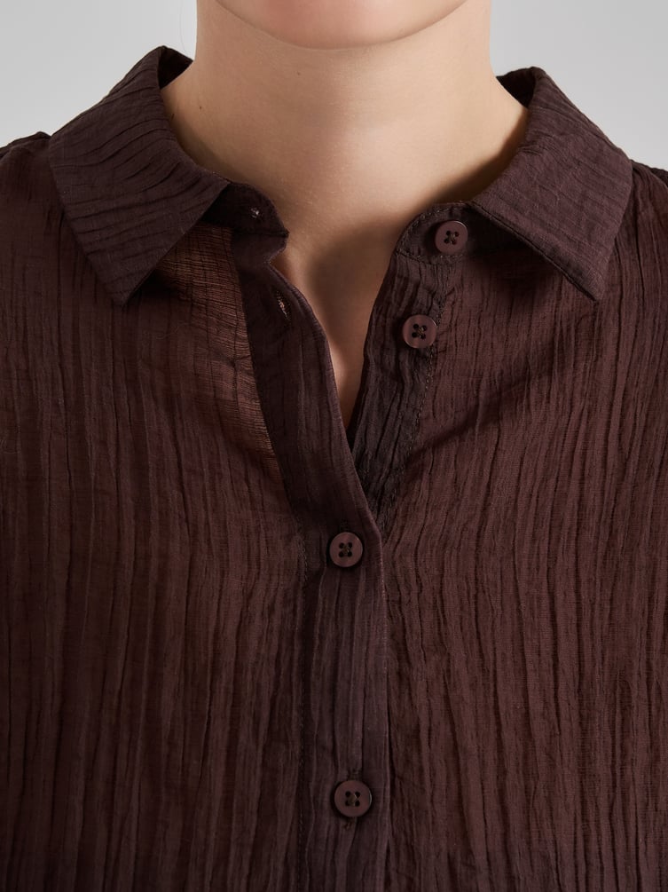 Рубашка летняя со шнуровкой на спине