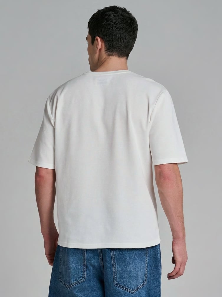 Футболка однотонная с коротким рукавом