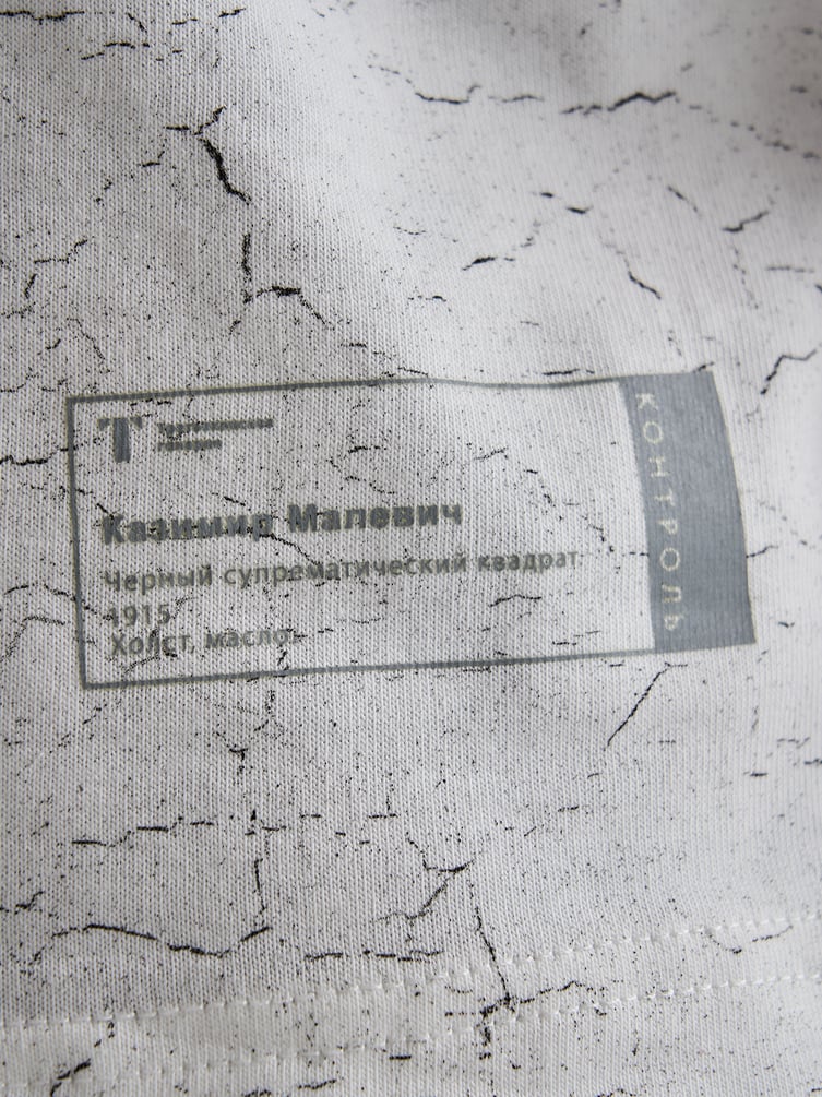 Футболка с принтом картин Третьяковской галереи