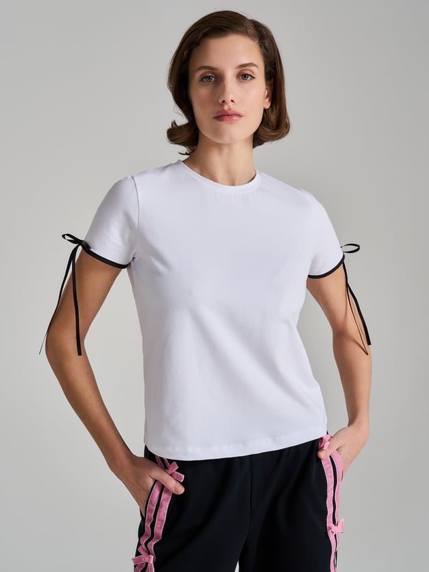 Футболка классическая с бантиками