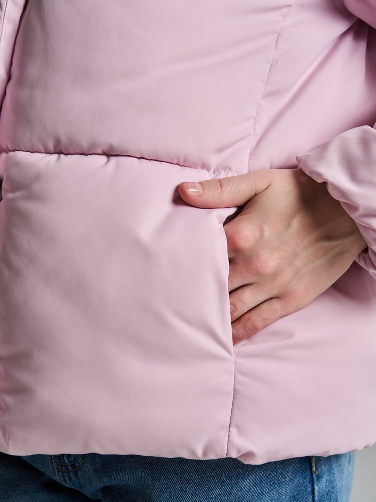 Куртка зефирка на синтепоне демисезонная