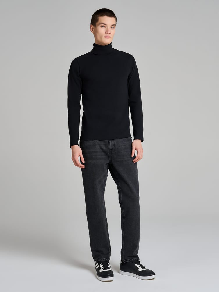 Водолазка базовая с высоким горлом