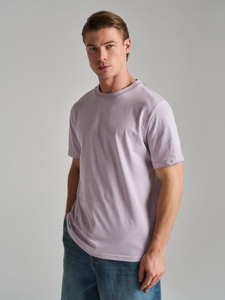 Плотная базовая классическая футболка